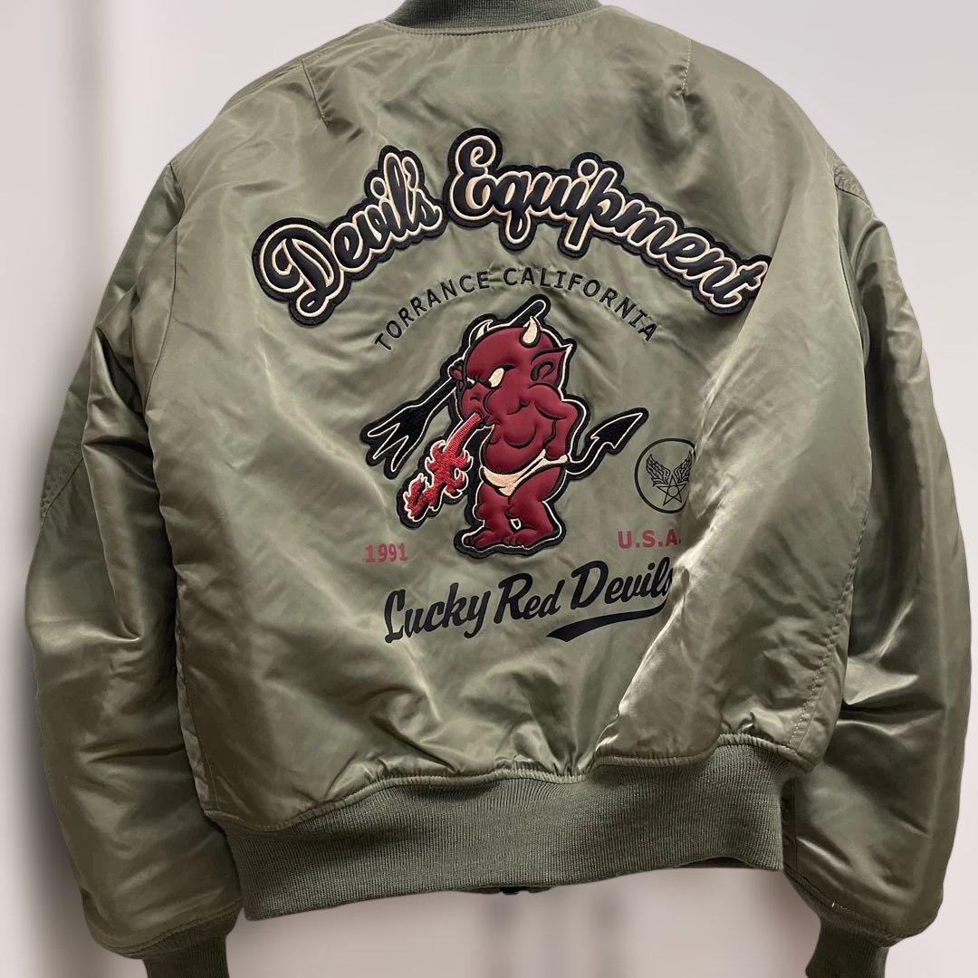 テッドマン MA-1 フライトジャケット サイズ40 カーキ