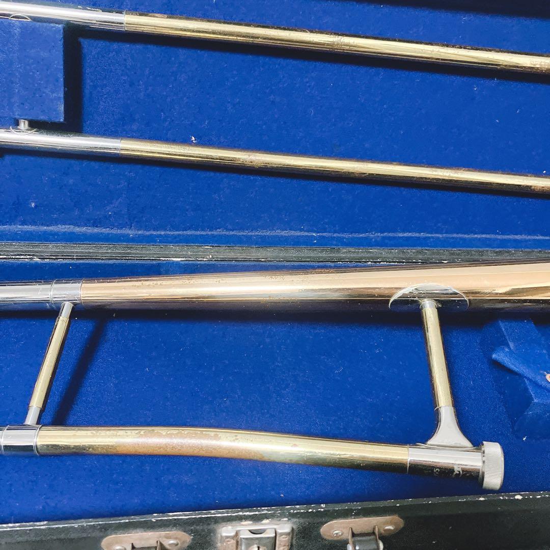 【希少】ニッカン インペリアル トロンボーン ハードケース マウスピース付属