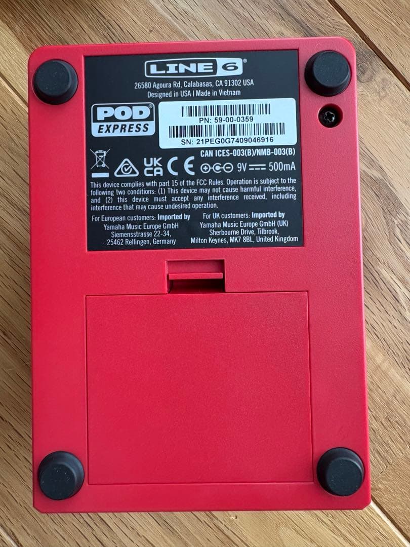 LINE 6 POD EXPRESS ギターエフェクター