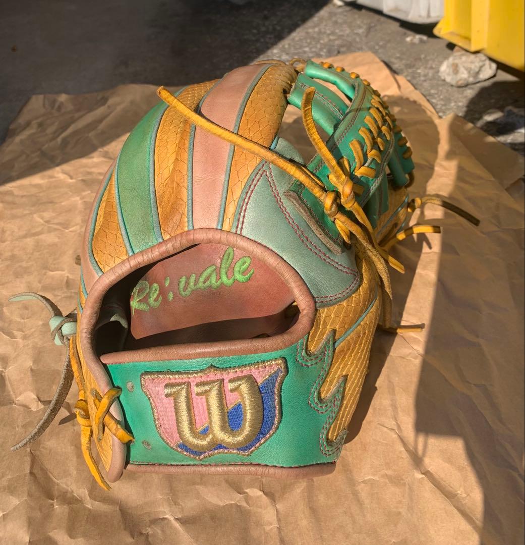 Wilson 軟式用　オーダーグローブ　87型　内野手 Wilson 軟式内野手用 87型 野球グローブ Wilson 87型 内野手用 軟式