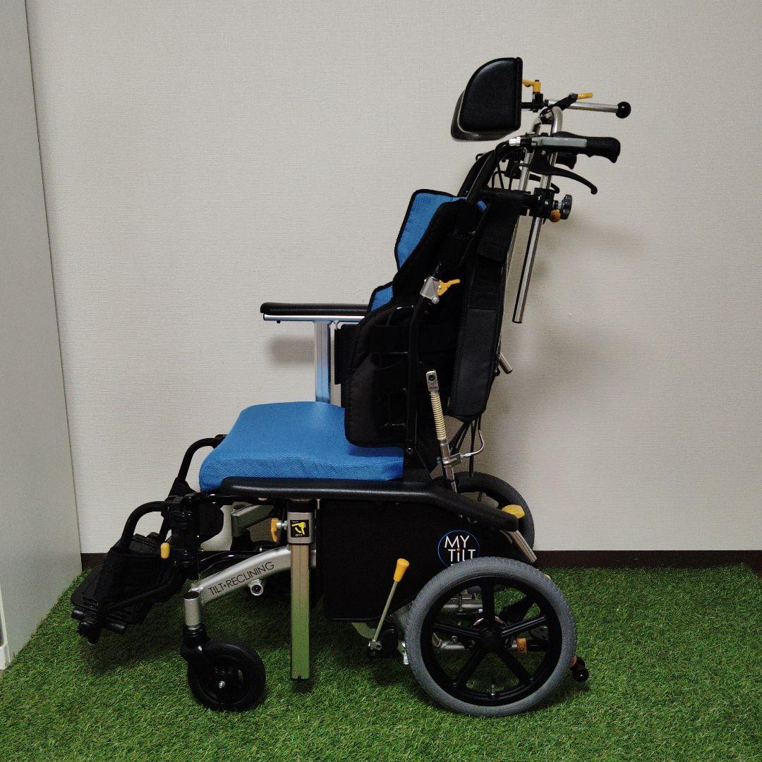 松永制作所 リクライニング 車椅子 マイチルトコンパクト MH-CR3D