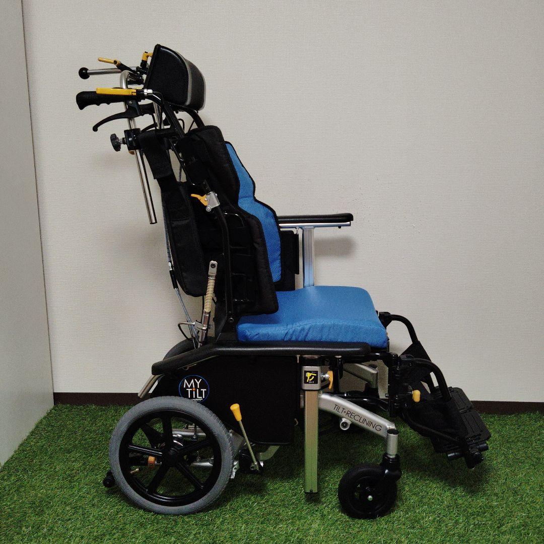 松永制作所 リクライニング 車椅子 マイチルトコンパクト MH-CR3D