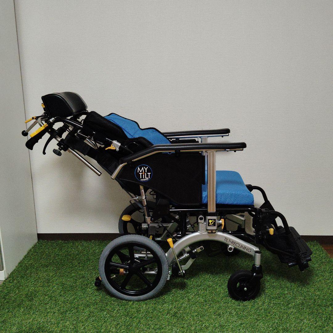 松永制作所 リクライニング 車椅子 マイチルトコンパクト MH-CR3D