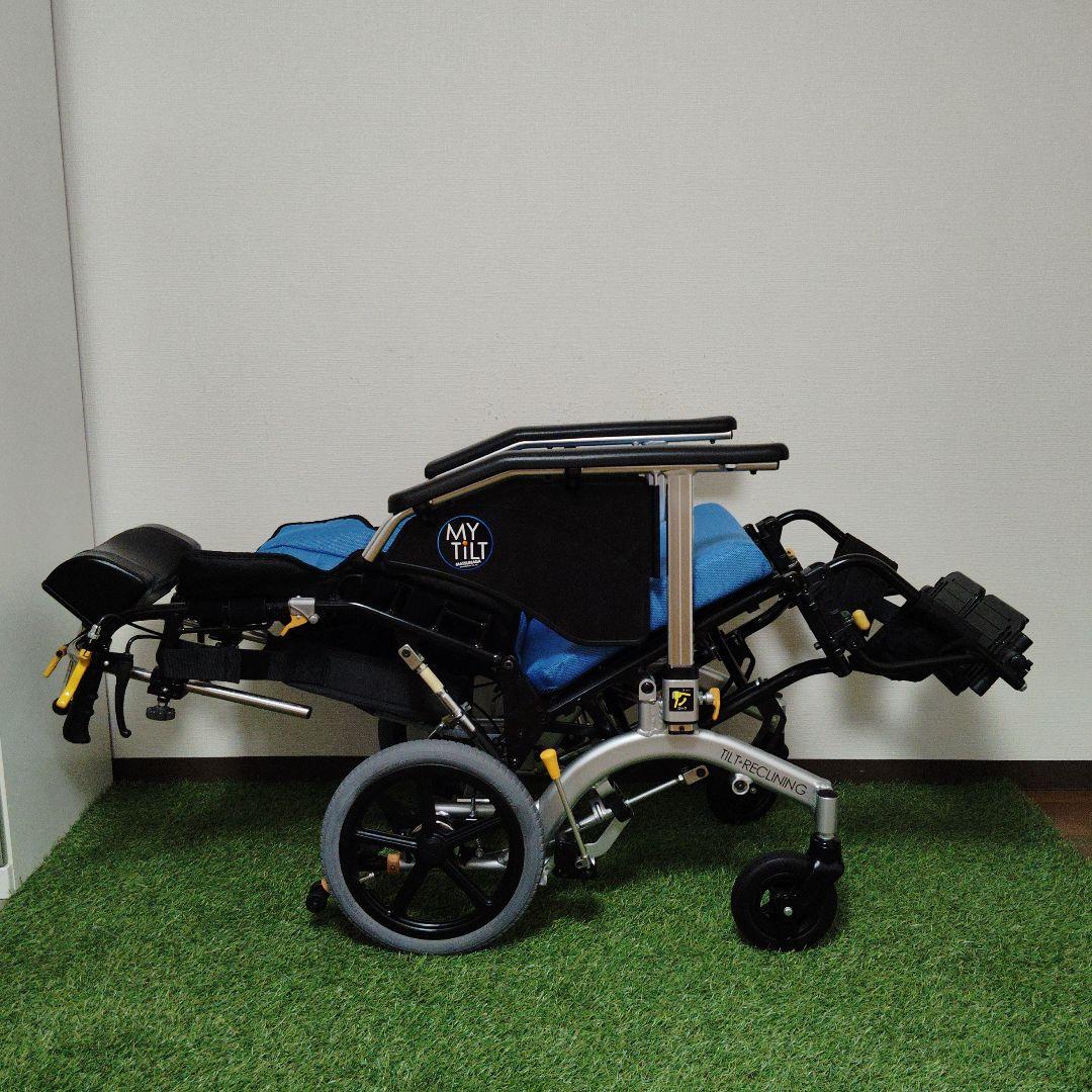 松永制作所 リクライニング 車椅子 マイチルトコンパクト MH-CR3D