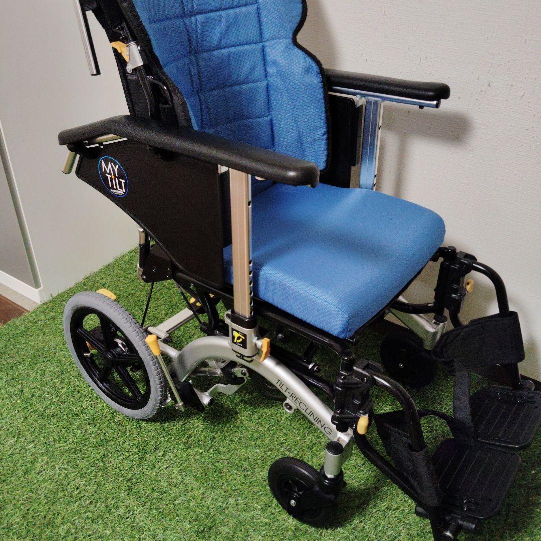 松永制作所 リクライニング 車椅子 マイチルトコンパクト MH-CR3D