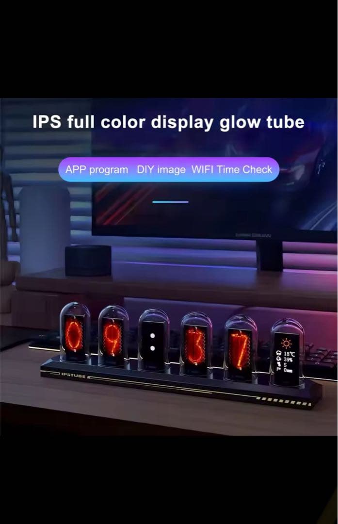 ニキシー管 時計 IPSTUBE H401 未開封 新品 - メルカリ