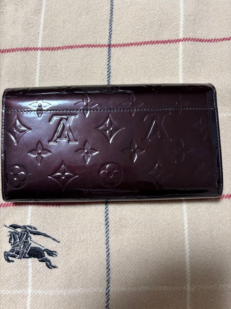 ルイヴィトン ポルトフォイユ サラ ヴェルニ 長財布 モノグラ