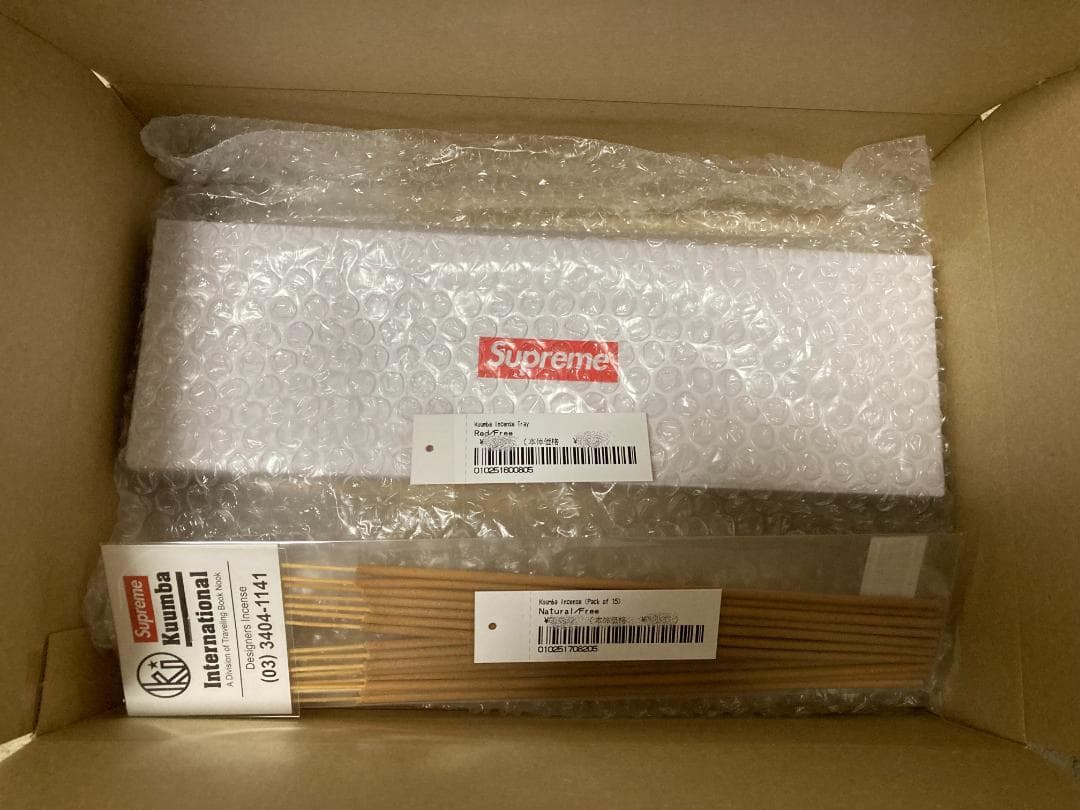 Supreme × Kuumba Incense トレイ＆お香セット