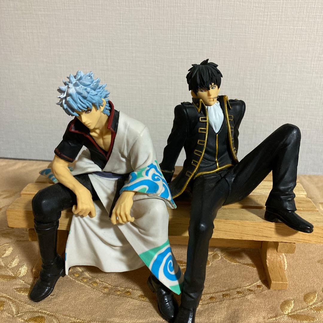 銀魂：坂田銀時 と 土方十四郎 座っているフィギュア セット - メルカリ