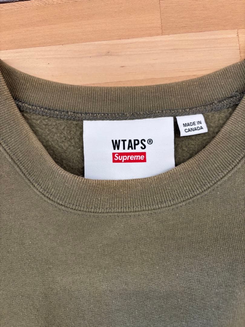トップス Supreme / WTAPS Crewneck \"Light Olive\"
