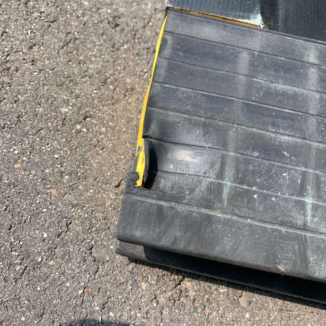 引取り限定　軽量　カーボン　ダン　スロープ　エア　車椅子　285cm ダンロップ