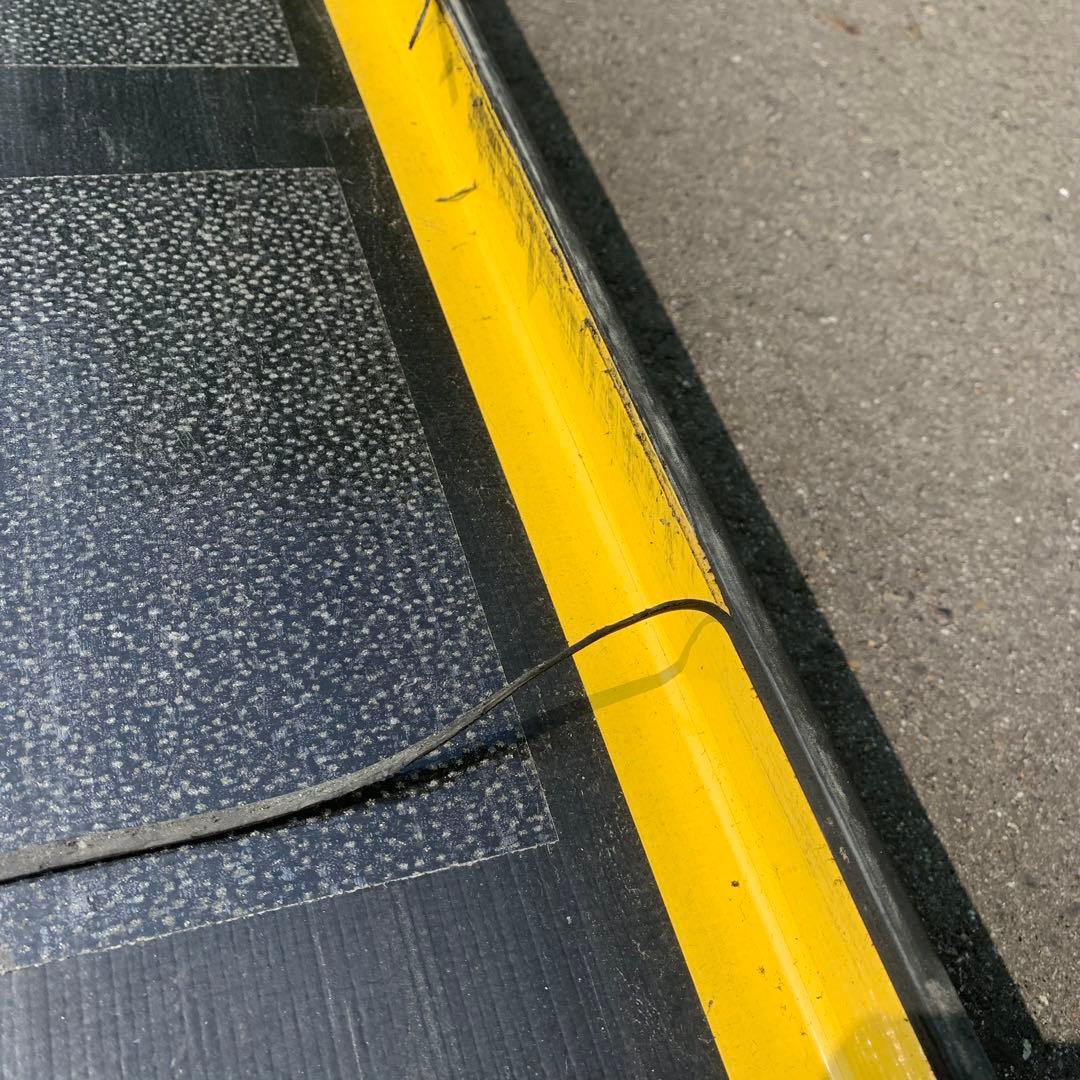 引取り限定　軽量　カーボン　ダン　スロープ　エア　車椅子　285cm ダンロップ