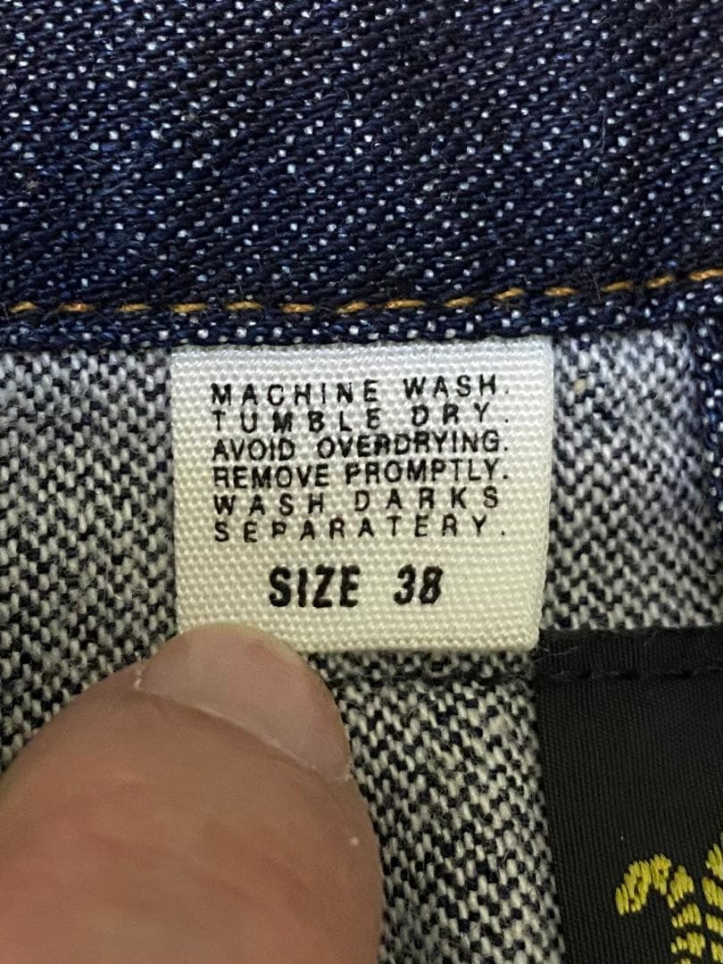 38 Wrangler 24MJZラングラー デニムジャケット Gジャン 未使用