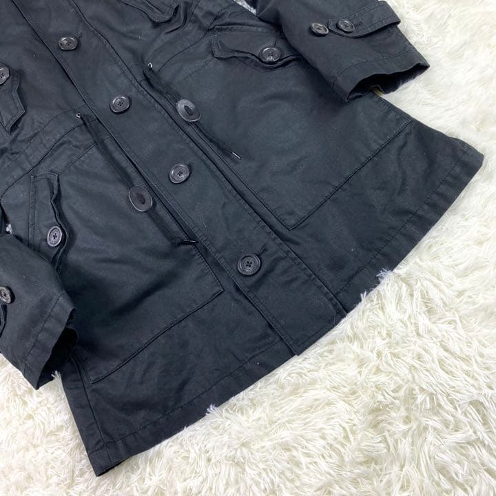 バーバリーブラックレーベル モッズコート ボアパーカー ライナー 3way