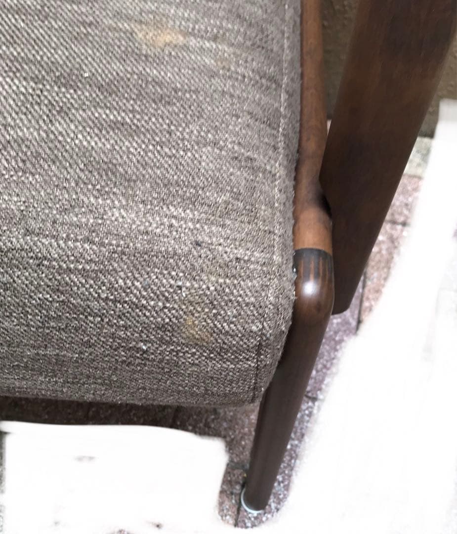 ニトリ Nコレクション C-27M 肘付き　ダイニングチェア　2