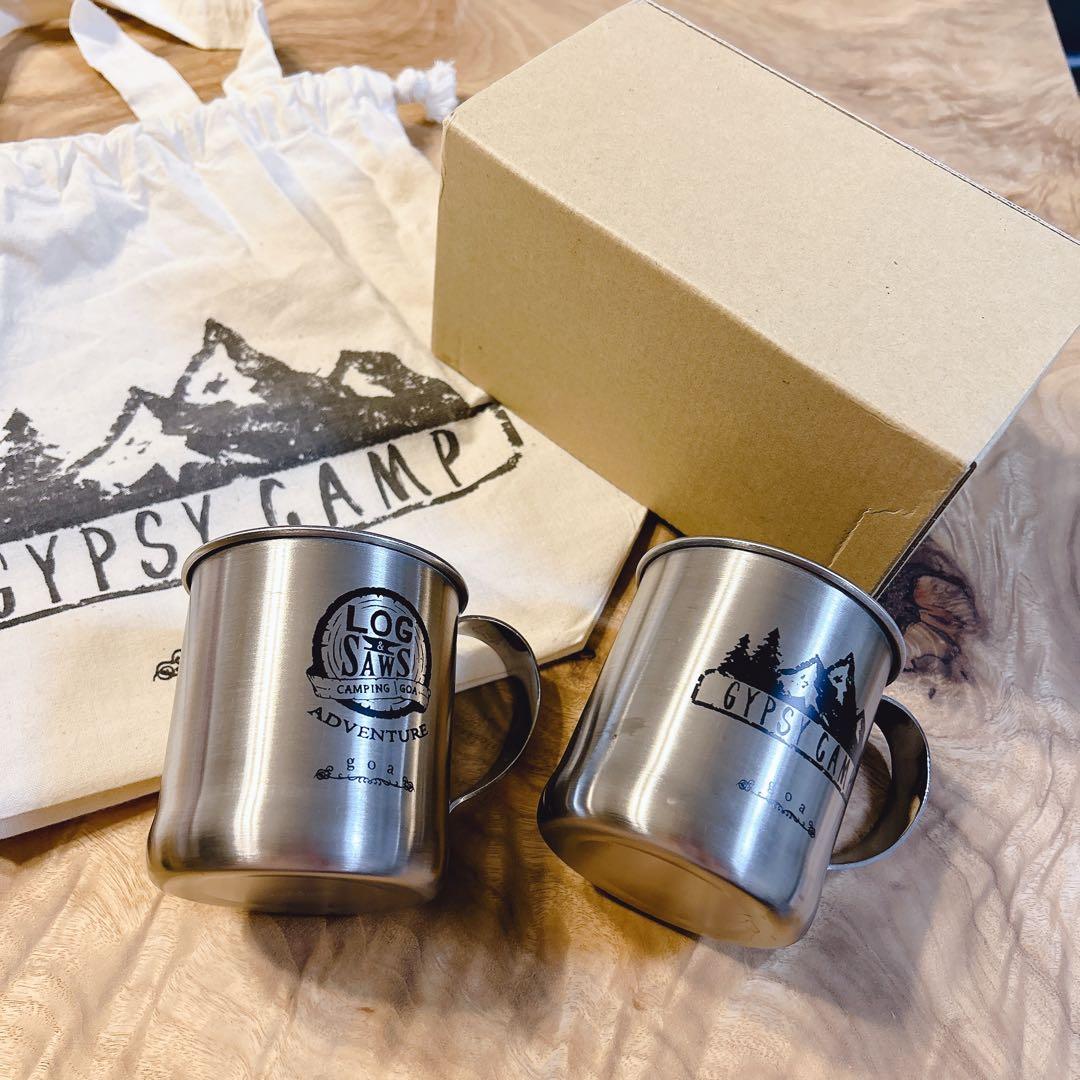 goaゴア ノベルティ ステンレス マグカップ キャンプ y2k archive