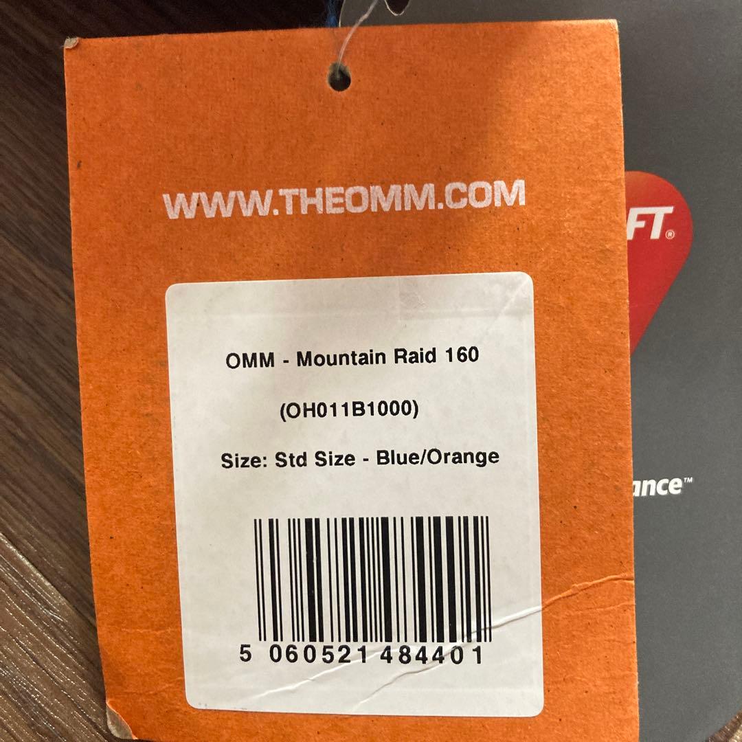 OMM Mountain Raid 160 寝袋 青/オレンジ