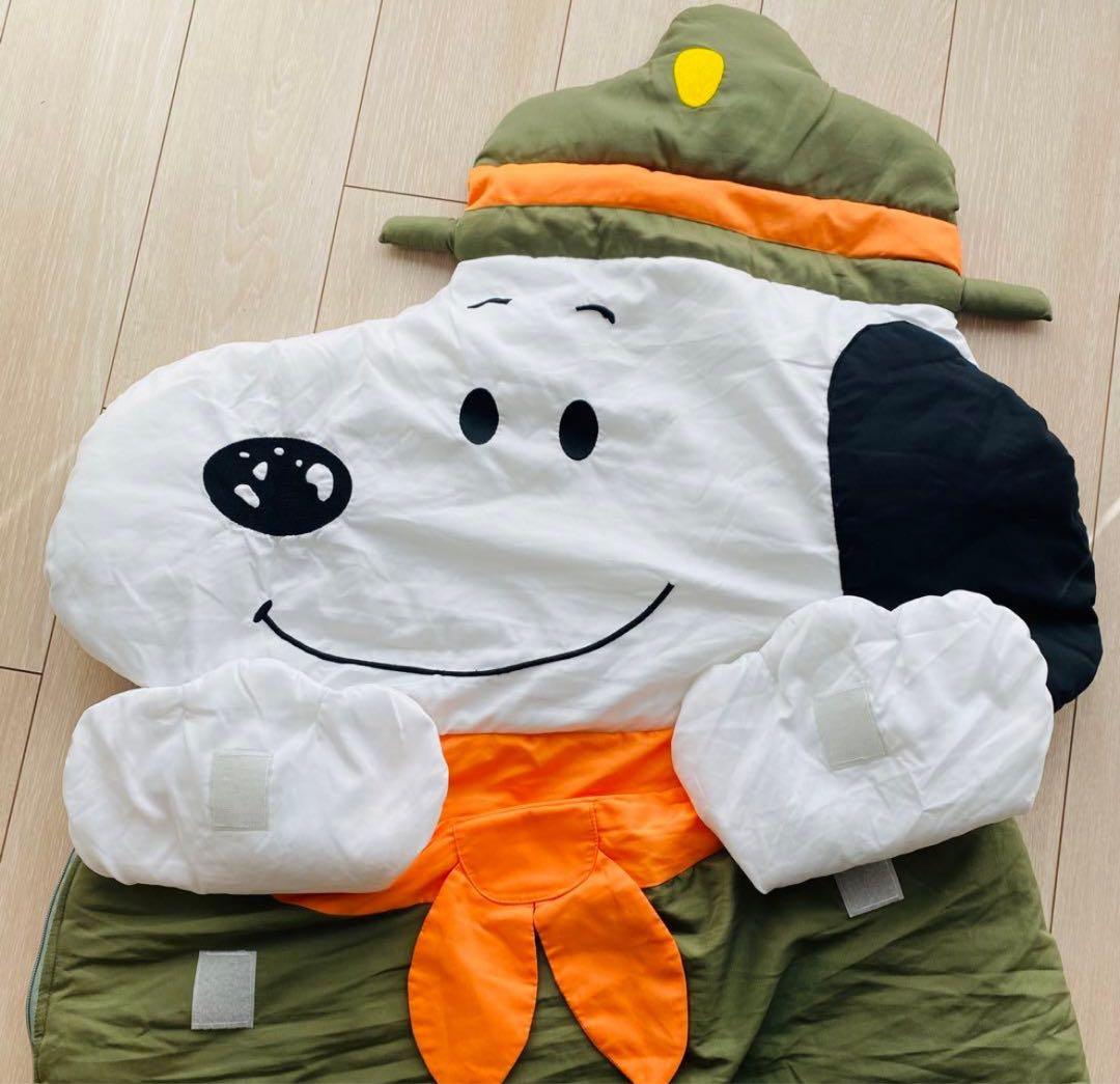 (完売品)LOGOS×SNOOPY 寝袋　ロゴス　スヌーピー　シュラフ