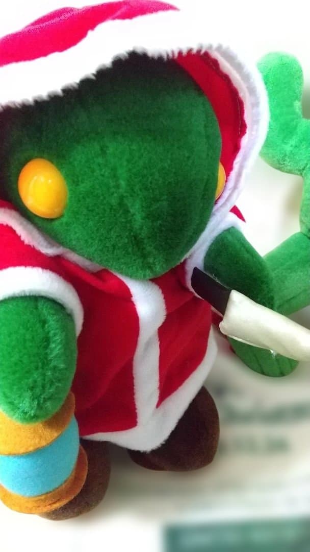 袋状態悪】トンベリ＆サボテンダー(クリスマスバージョン) ぬいぐるみ