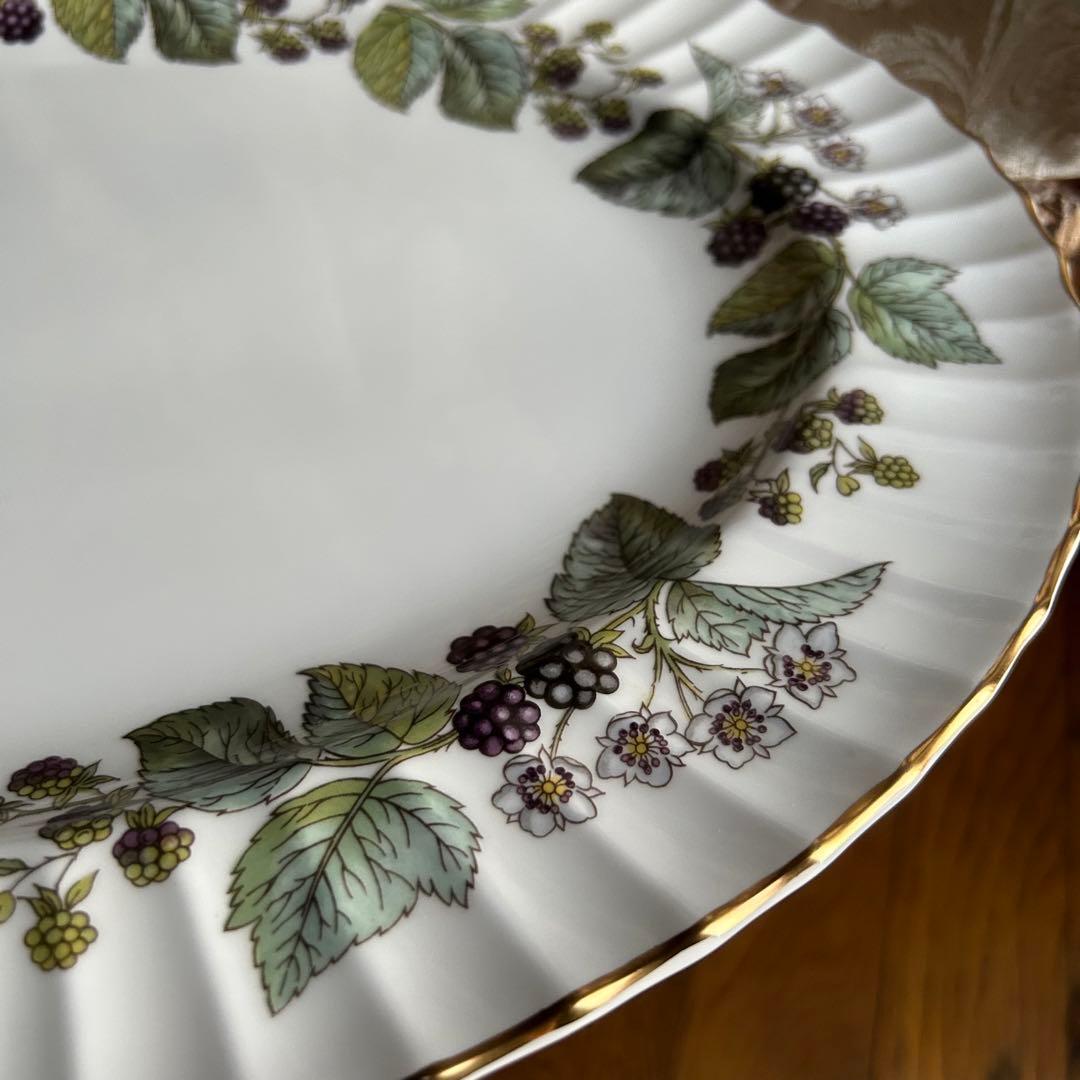 英国製  Worcester【Lavinia】 特大サービングプラター