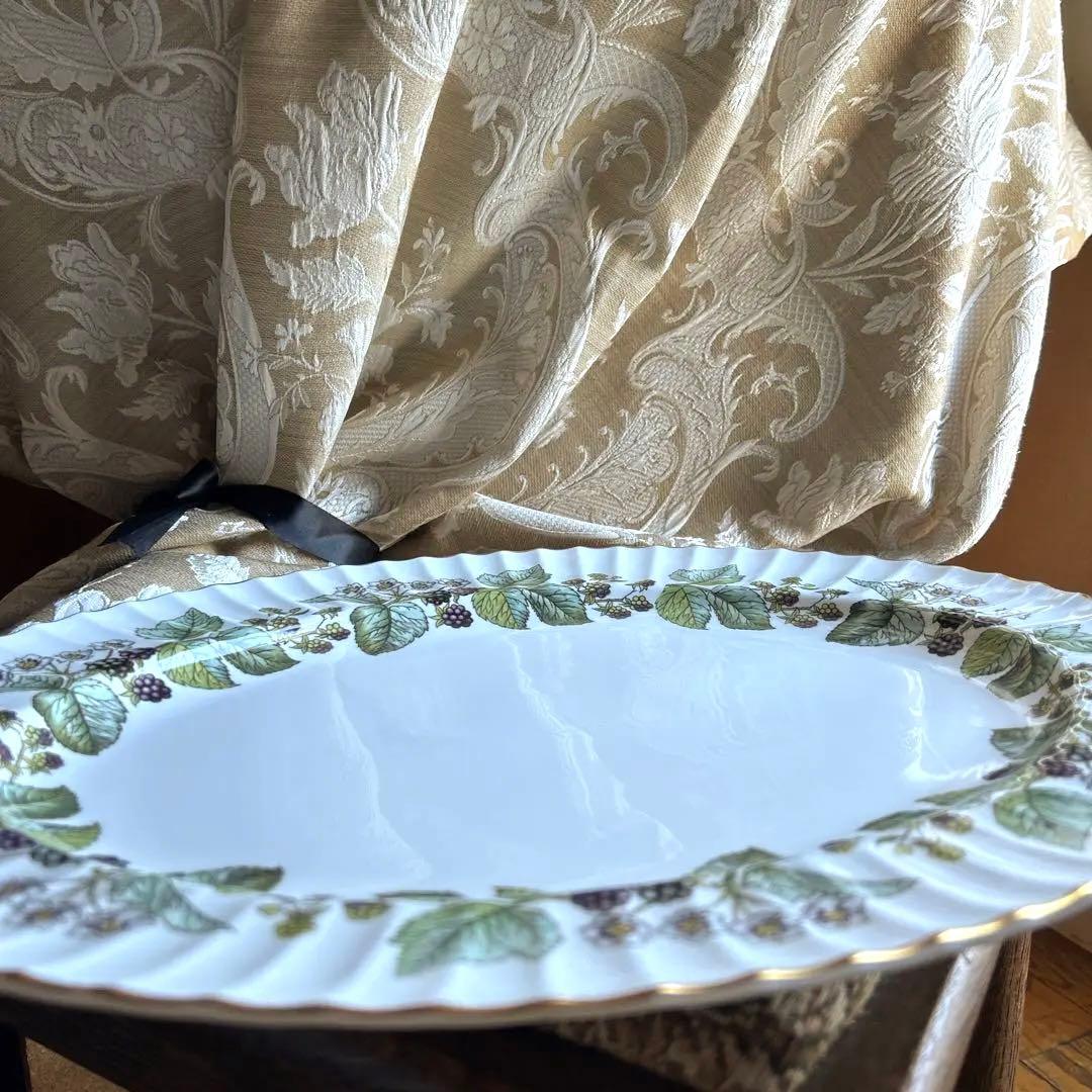 英国製  Worcester【Lavinia】 特大サービングプラター