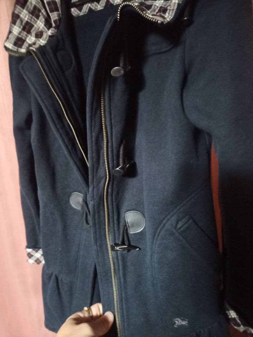 BURBERRYバーバリーBLUE LABEL ダッフルコート 38　三陽商会