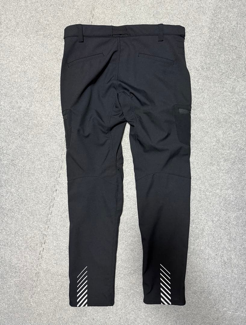 RS-TAICHI ウインドストップ ソフトシェル パンツ ブラック BLサイズ