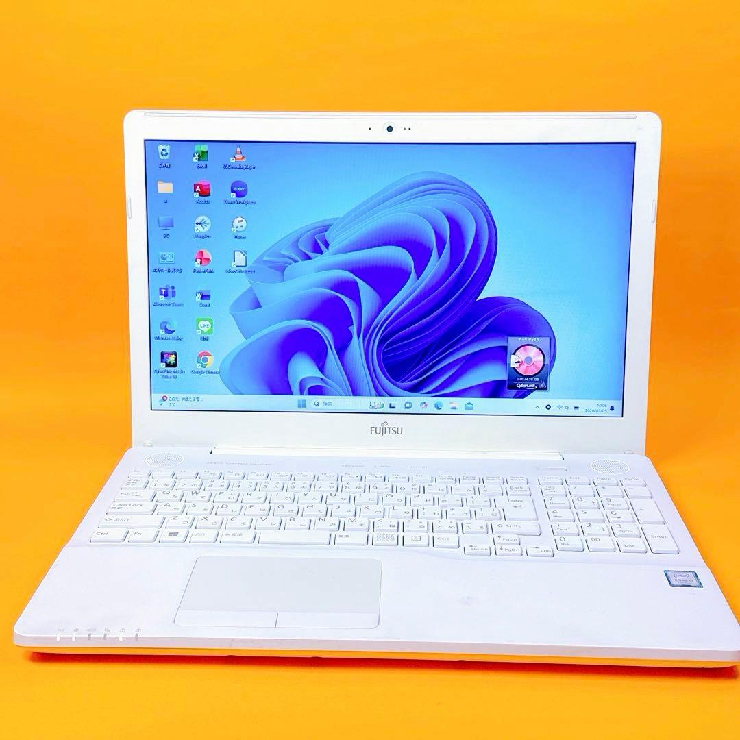 最上級i7⭐️極速大容量SSD 8GB windows11 ノートパソコン 薄型