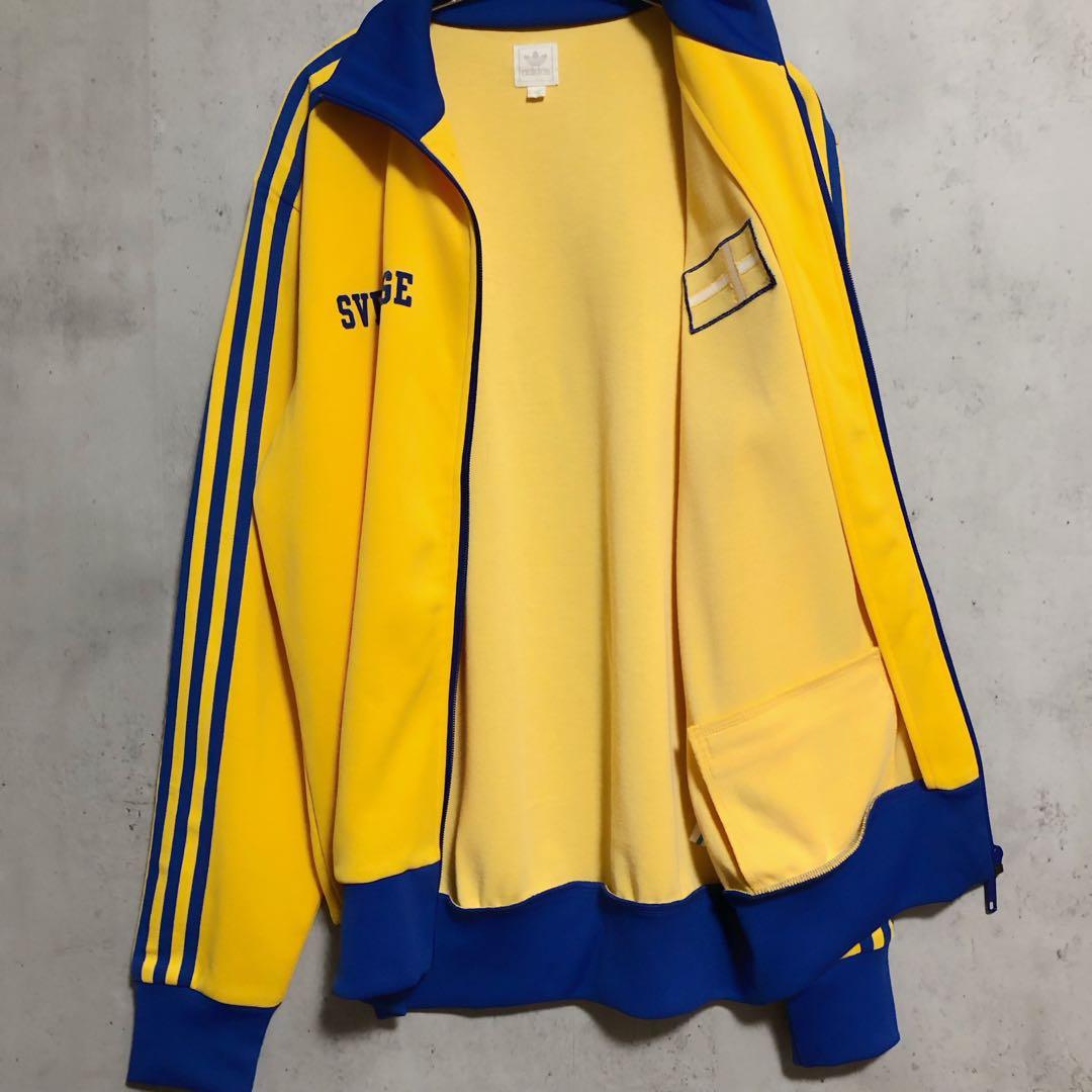 美品　adidas アディダス　スウェーデン代表　トラックジャケット　ジャージ