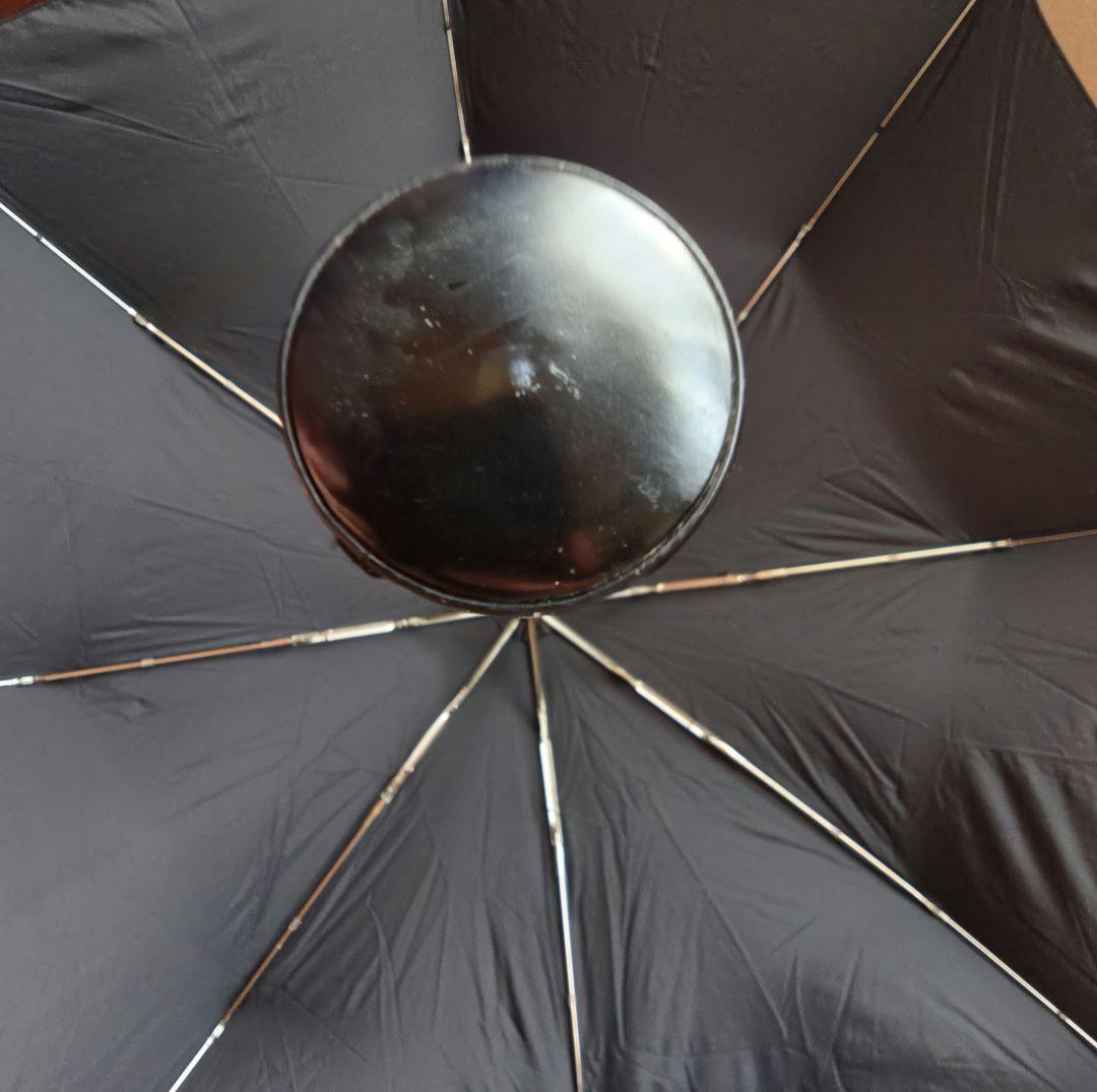 PRADA プラダ折りたたみ傘(雨傘) 黒 - メルカリ