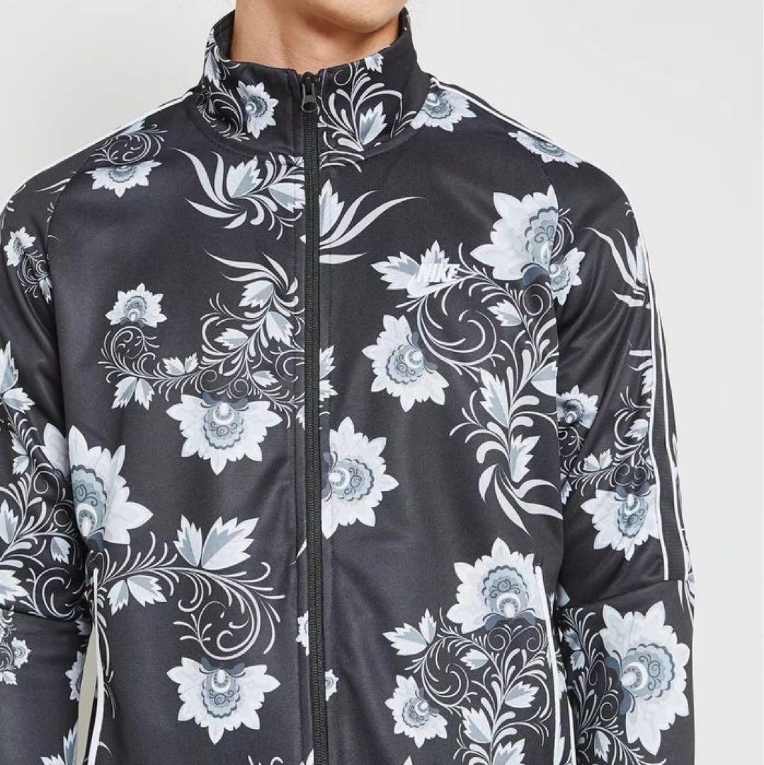 ナイキ ジャージ セットアップボタニカル 刺繍ロゴ フローラル 総柄 花