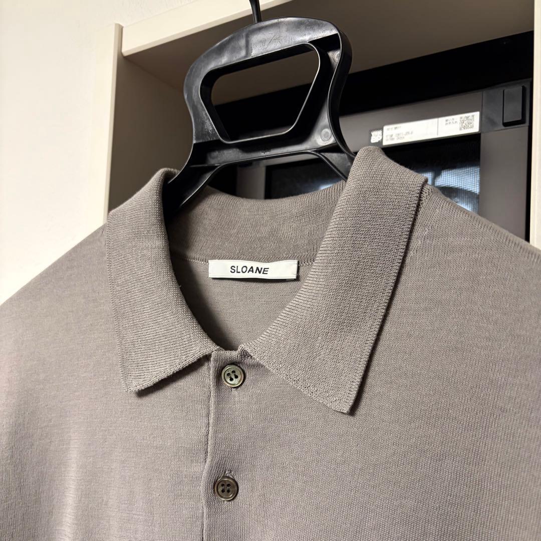 SLOANE 半袖ニットポロシャツ - メルカリ