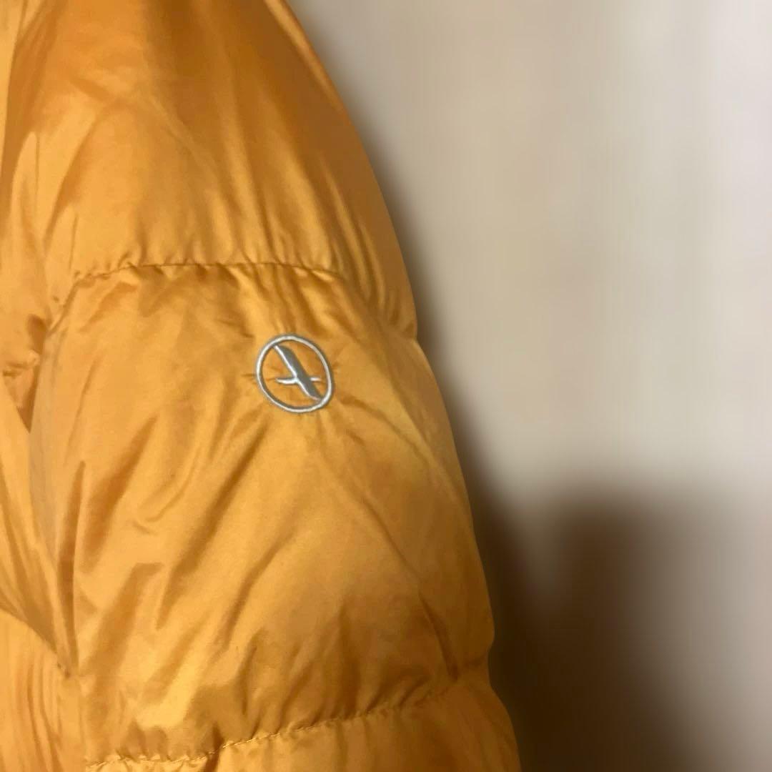 AIGLE ダウンジャケット　オレンジ　XL