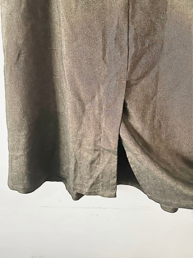 【美品】transit par-such　GONNA リネン　ウール　スカート