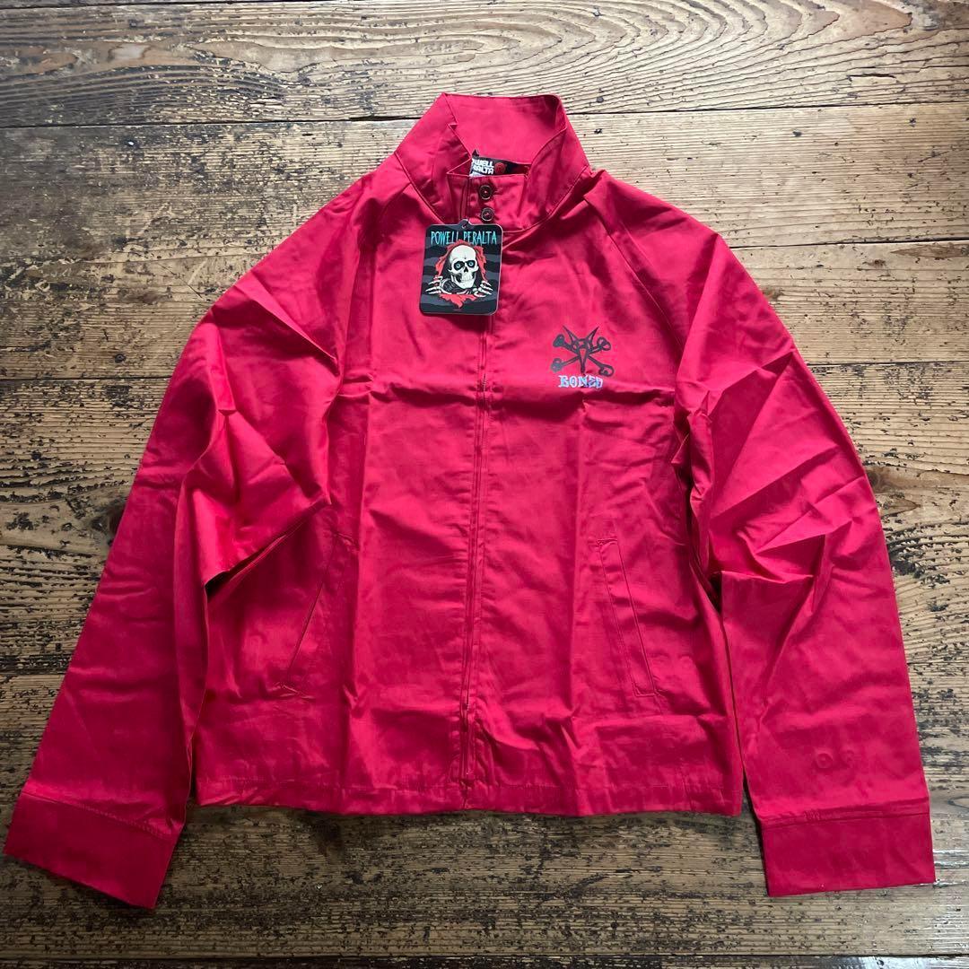 新品 復刻 パウエル ラットボーンズ スイングトップ 赤 L オールド