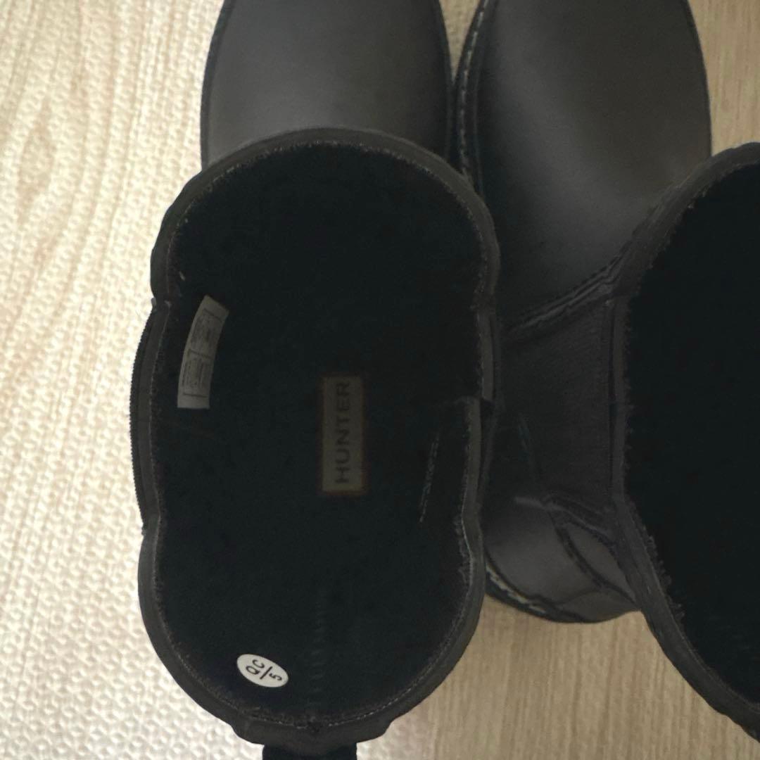 HUNTER リファインドスティッチディテール　チェルシーレインブーツ