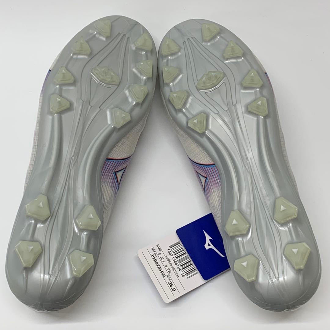 【新品未使用】MizunoミズノアルファPRO Football 26.0cm