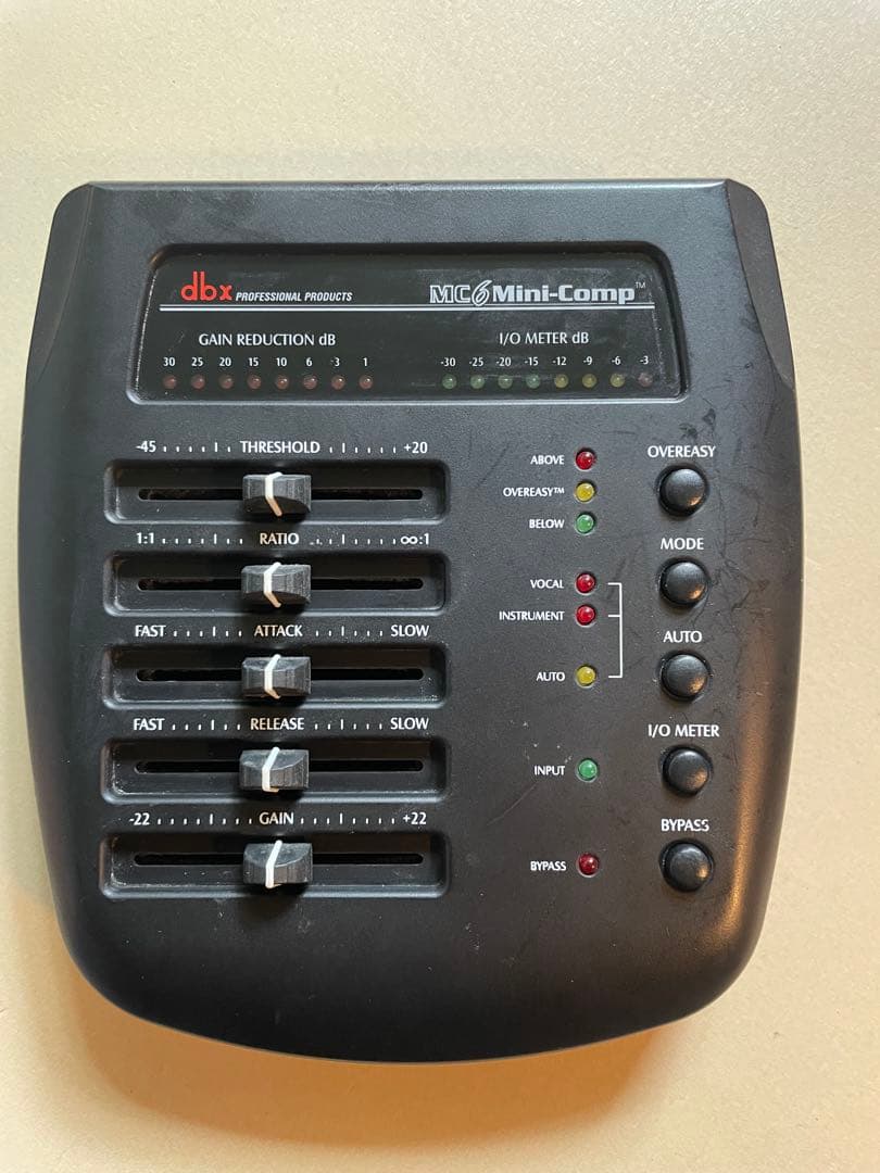 dbx MC6 Mini-Comp DBX MC6 Mini Compressor Compressor - Evolution Music