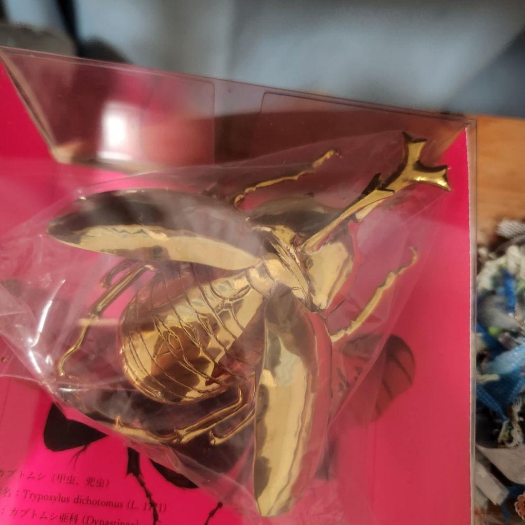 あちゃちゅむ ☆。.:＊・゜ カブトムシ バングル （新品）