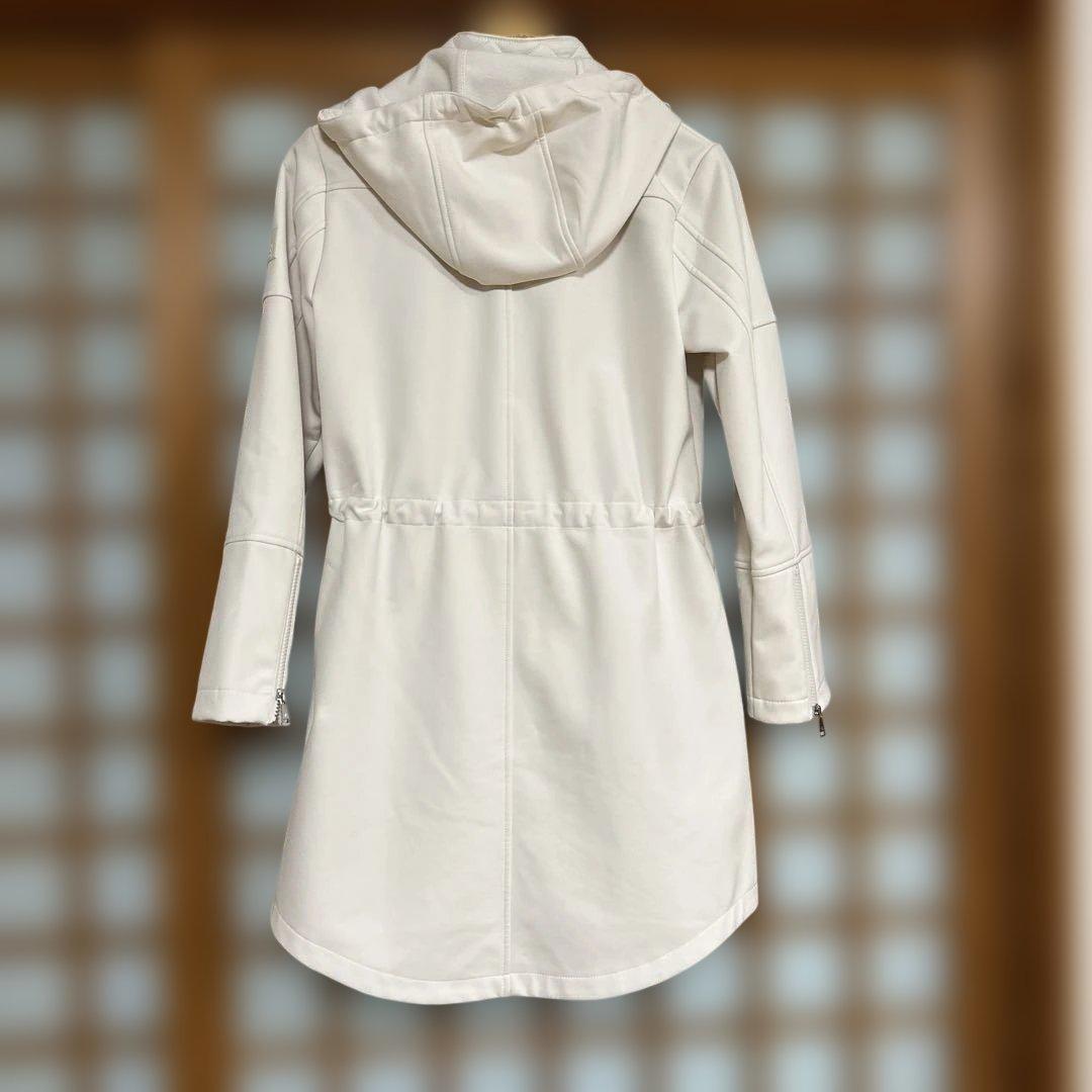 ラルフローレン　フード付きモッズコート　ホワイトアウター