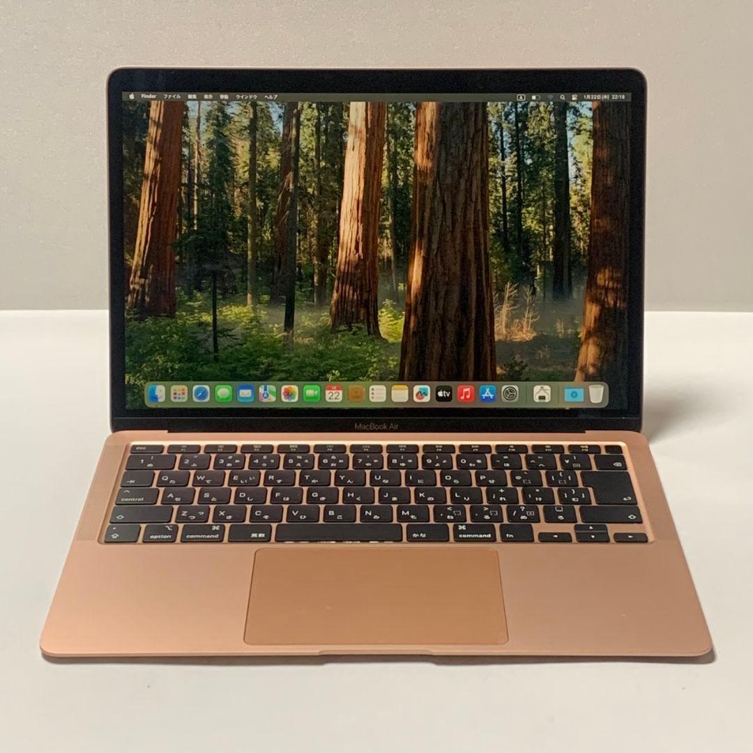 【美品】MacBookAir 2020 SSD512 ローズゴールドパソコンPC