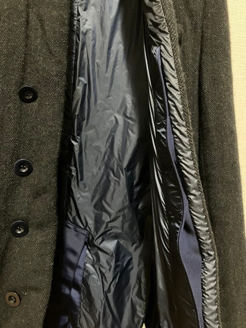 sacai✨パデットツイード　ステンカラーコート