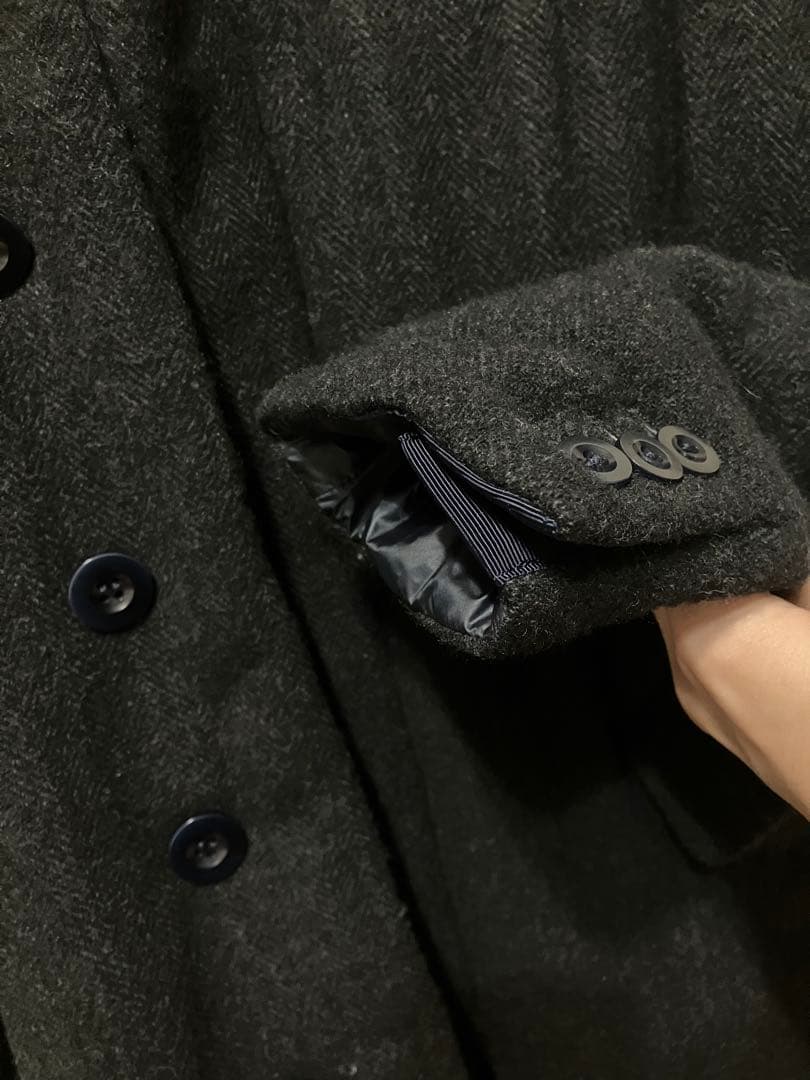 sacai✨パデットツイード　ステンカラーコート