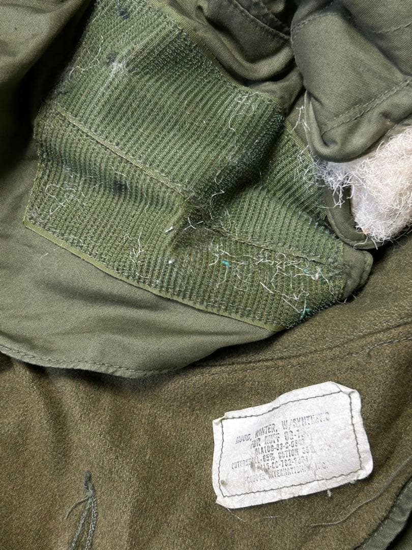 【希少】アメリカ軍 M65パーカー/フード/ライナー フィッシュテール M大きめ