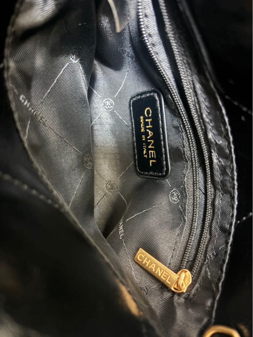 CHANEL MAKEUP 　パールチェーン　キルティング　バッグ　ノベルティ