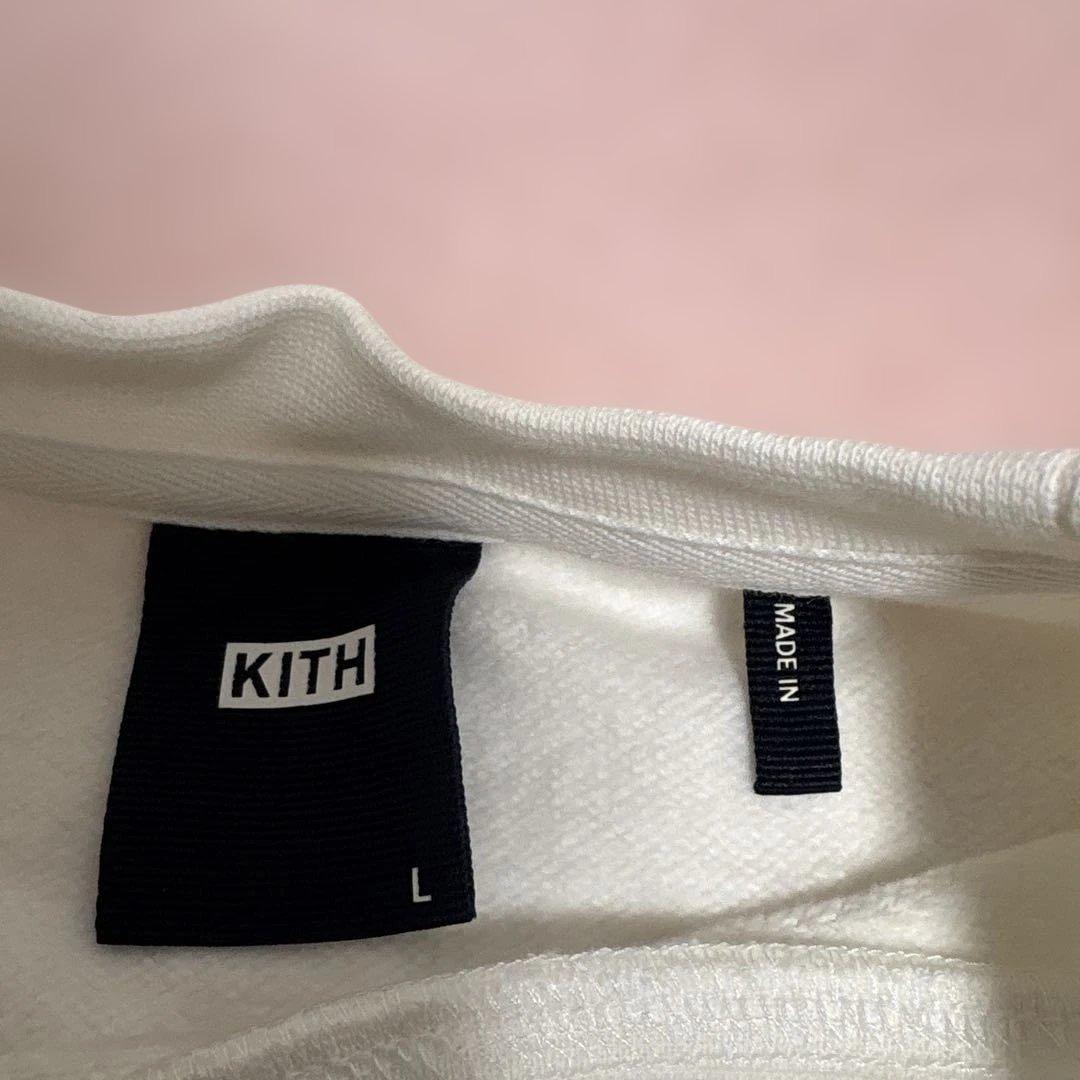 KITH PARIS ホワイト クルーネック スウェット