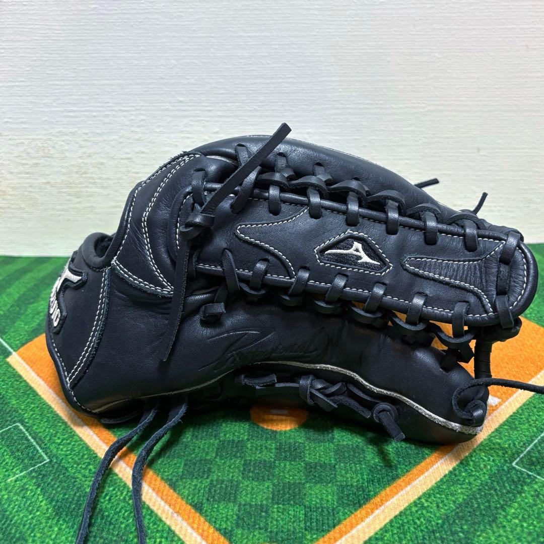 Mizuno 野球グローブ イチローモデル 外野用 ブラック
