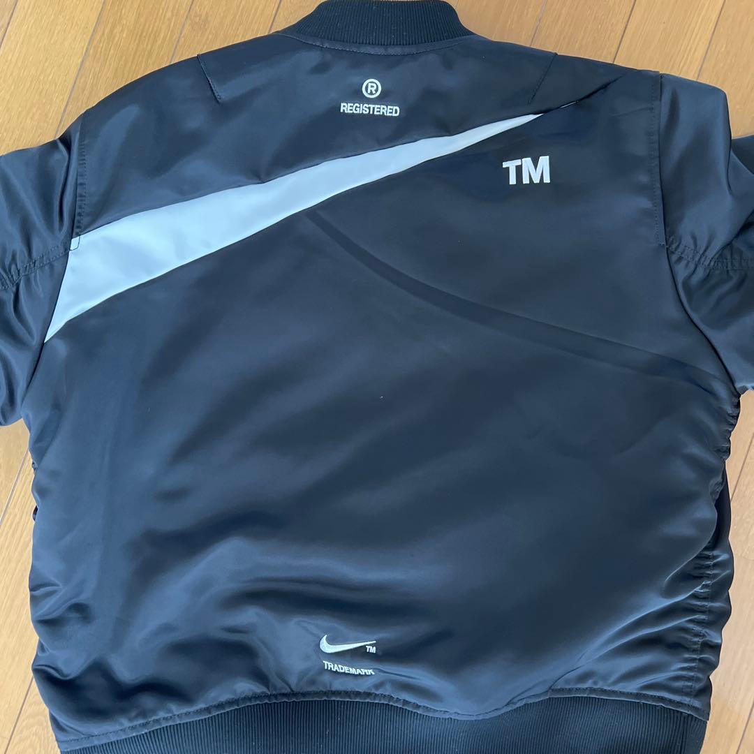 Nike MA-1 ジャケット ブラック/ホワイト