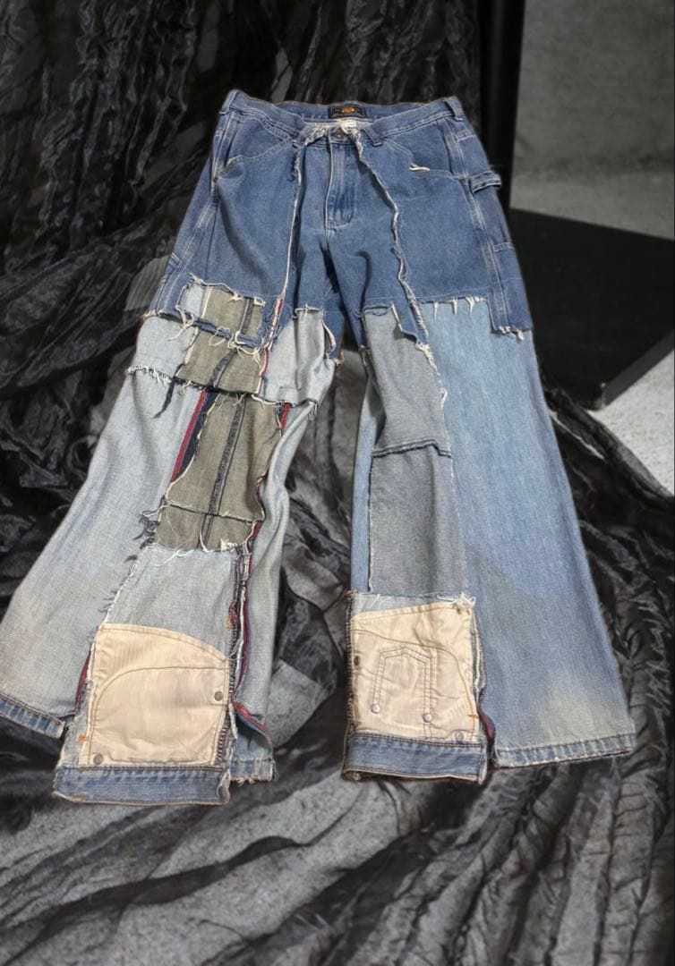 mmoption リメイクパンツ