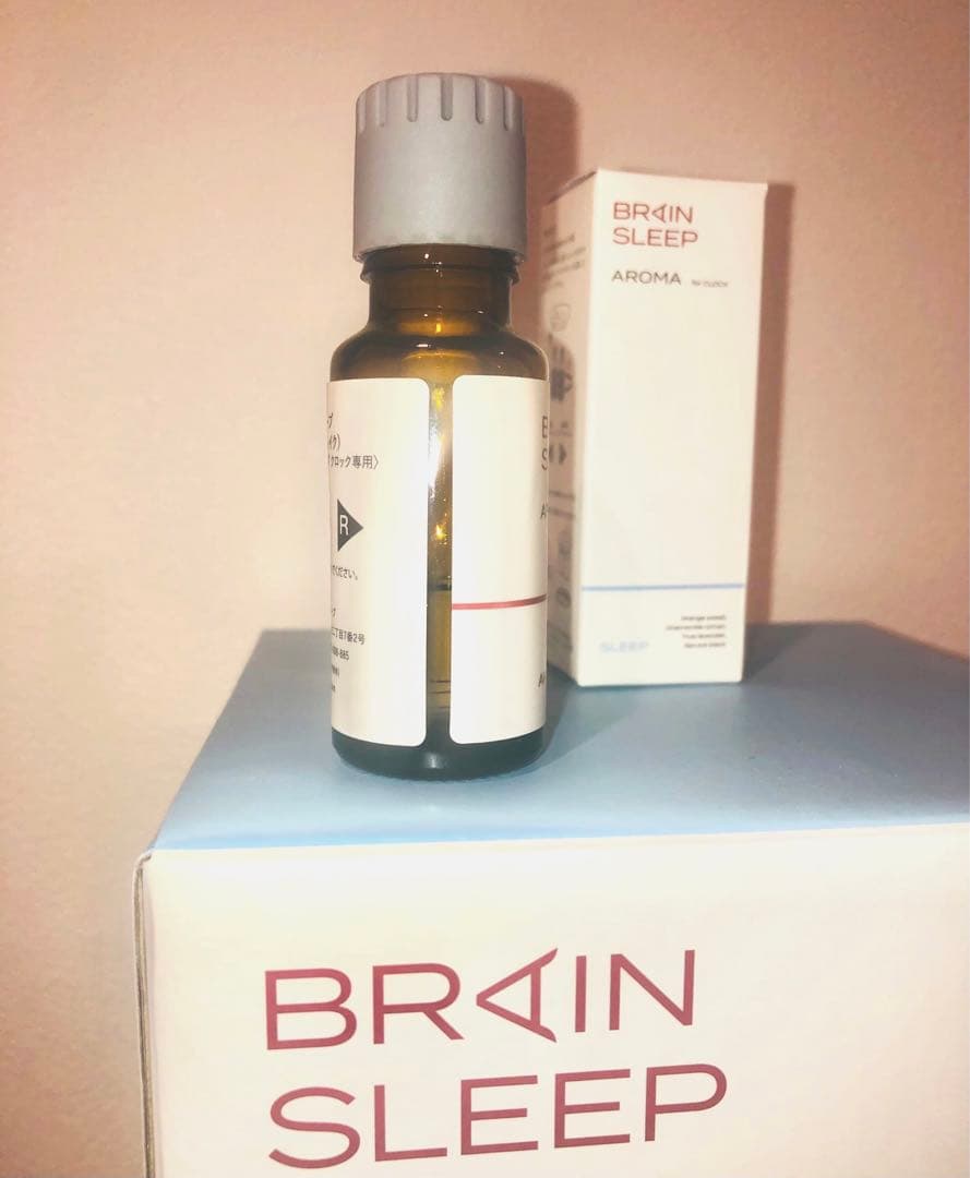 ブレインスリープ・クロック本体　アロマ2点セット